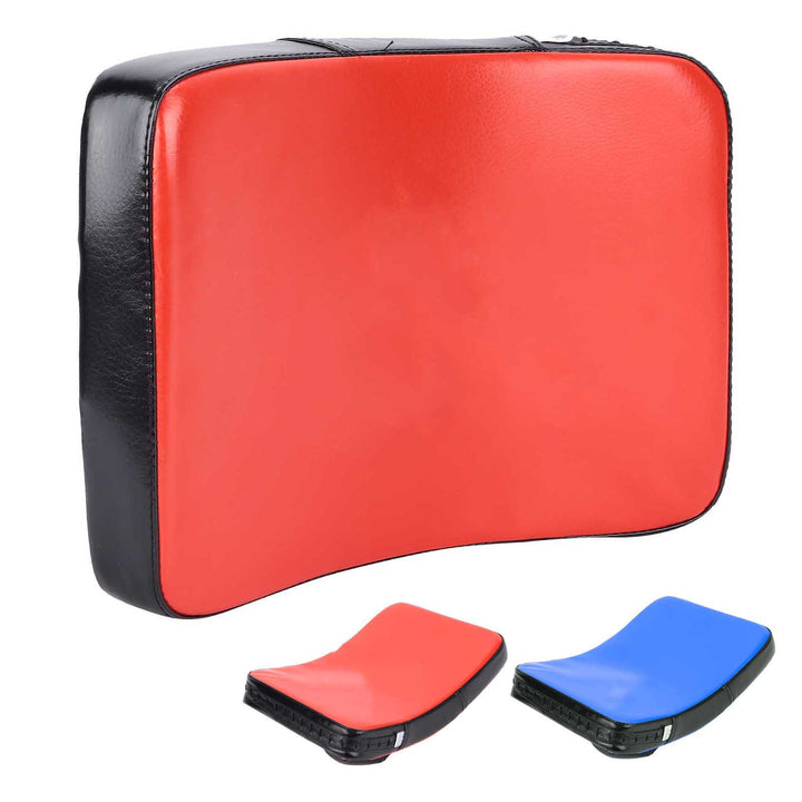Premium Taekwondo Foot Target – Curved MMA, Muay Thai, Karate, Boxing Kicking Pad – Thickened SKY PU & EVA Foam – Durable Punching Target for Martial Arts Training – 35x25x5cm - StrengthXPhysiotherapy
