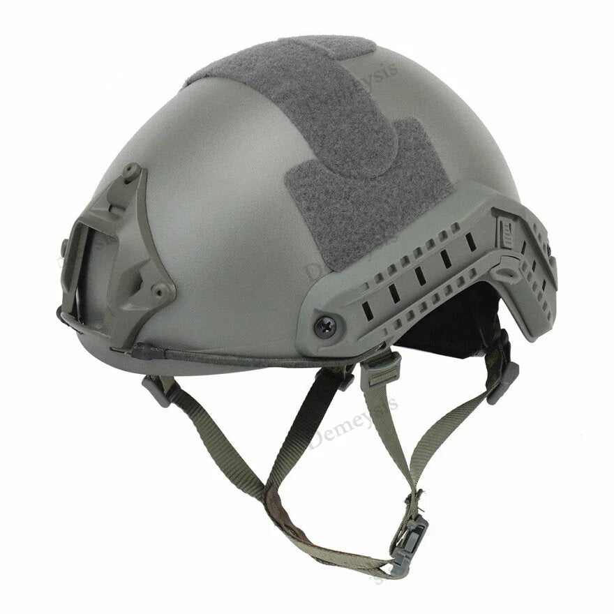 Premium FAST Tactical Helmet – Airsoft MH Camouflage, NVG Mount, Adjustable Outdoor Sport Helmet for Safety & Tactical Use