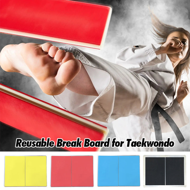 Premium Rebreakable Martial Arts Board – Reusable Taekwondo Training Performance Board – Durable ABS Plastic – Adjustable 