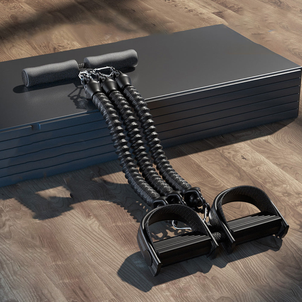 Premium Pedal Resistance Band Puller – Multi-Functional Home Exercise Equipment for Men, Adjustable Tension, Full Body 