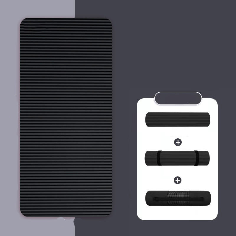 Premium Super Long Yoga Mat – 2M Extra Large High-Density Exercise Mat for Pilates & Fitness – Waterproof, Anti-Skid, 15mm Thickness, with Carry Bag – Ideal for Men & Beginners - StrengthXPhysiotherapy