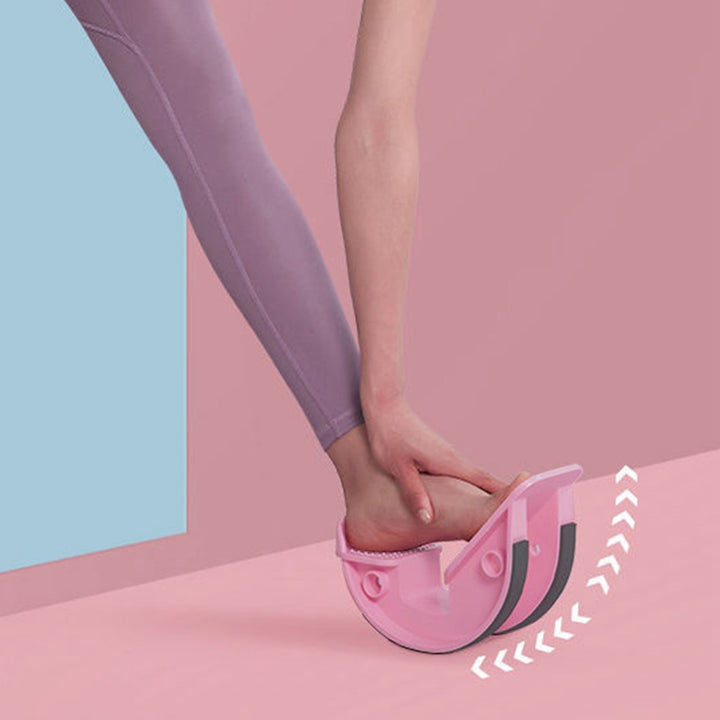 Premium Foot Stretcher Rocker Arm – Curved Ankle & Calf Stretching Board for Yoga, Fitness, Balance & Stability Training 