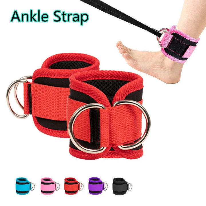 Premium Ankle Strap for Leg Strength Training – Protective Equipment for Taekwondo, Dumbbell Weight Assist, Adjustable 